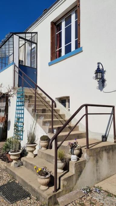 Les Noyers Monestois Entre Cher Et Canal De Berry Mennetou-sur-Cher Kültér fotó